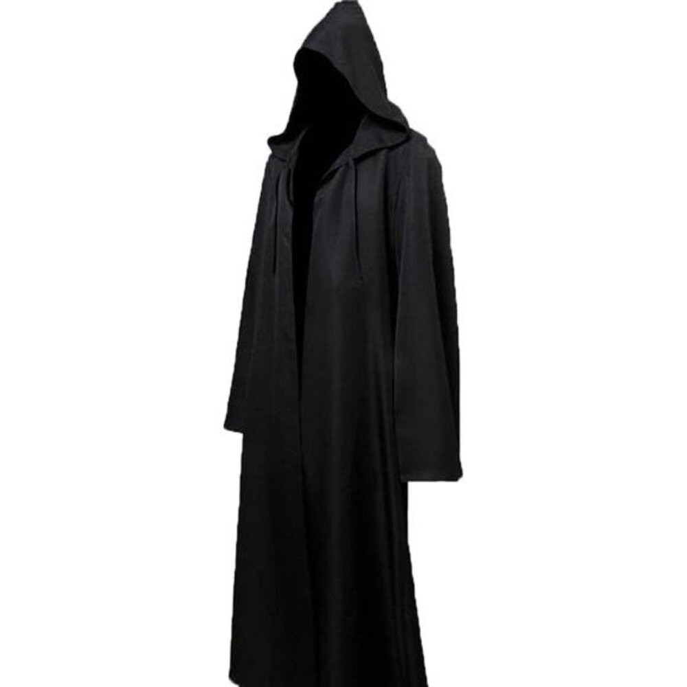 Unisex‎ Men & Kids Tunic Hooded Robe Halloween Cosplay Costume Robe Cloak Cape